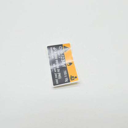 NEW MERCEDES-BENZ S W222 AIR CONDITIONING INFO LABEL A2228170320 2013 ORIGINAL