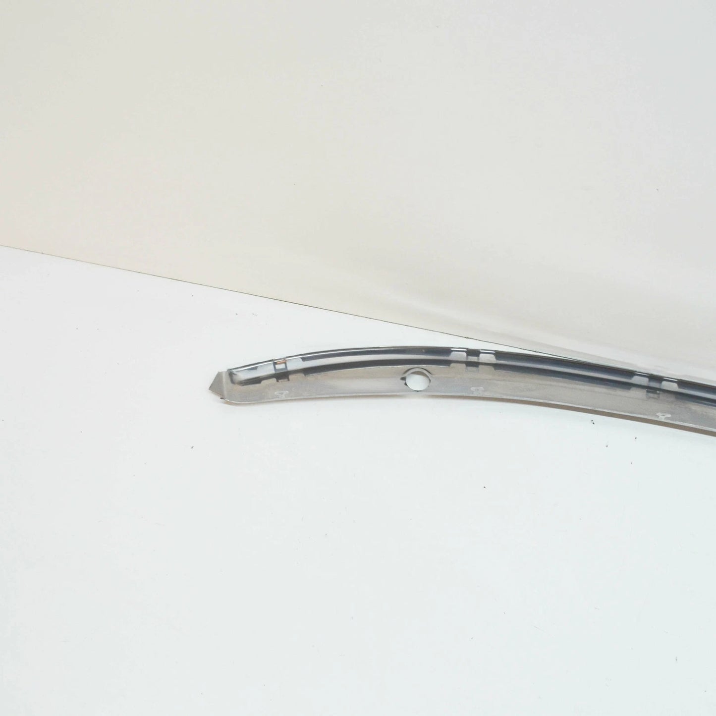 NEW MB SL R107 FRONT WINDSHIELD UPPER CHROME COVER A1076880340