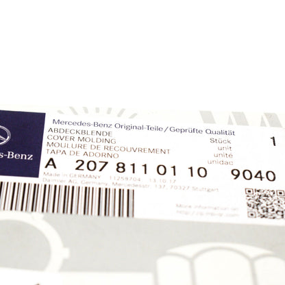 NEW MB E-CLASS W212 LEFT WING MIRROR LOWER COVER A20781101109040 2015 ORIGINAL