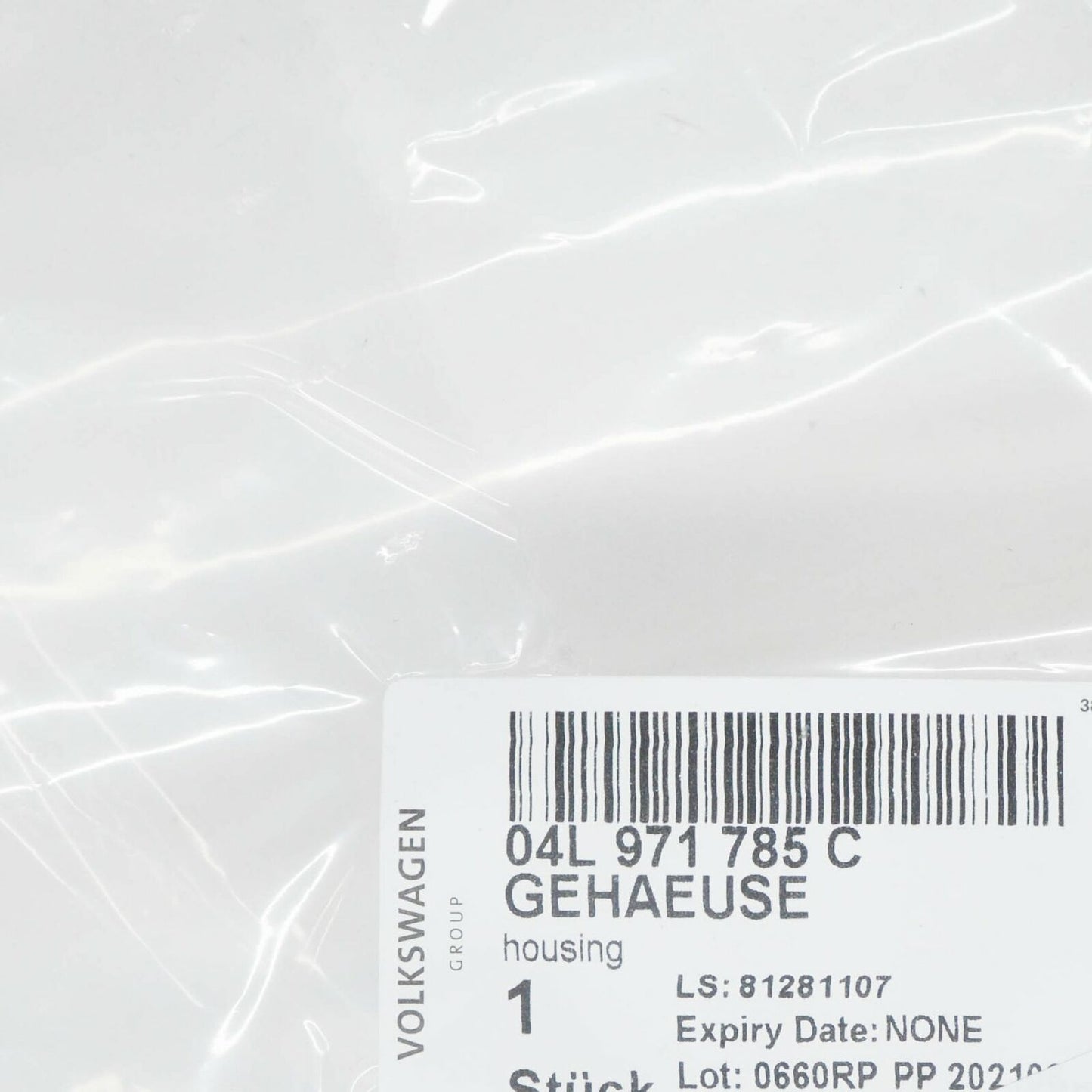 NEW AUDI A3 8V GLOW PLUG RD. CONNECTOR SLEEVE HOUSING 04L971785C ORIGINAL