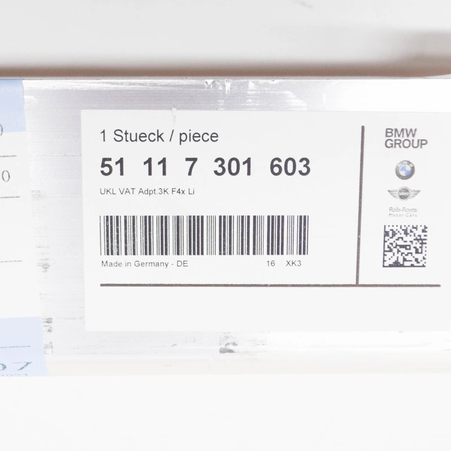 NEW BMW 2 F45 FRONT BUMPER LOWER ADAPTER 51117301603 7301603 2015 ORIGINAL