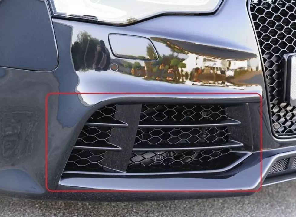 NEW AUDI RS5 8T FRONT BUMPER LOWER OUTER RIGHT GRILLE 8T0807682FT94  ORIGINAL