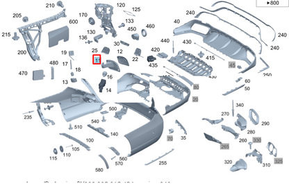 NEW MERCEDES-BENZ E W213 REAR HINGE LEVER BRACKET A2137570900 2 ORIGINAL