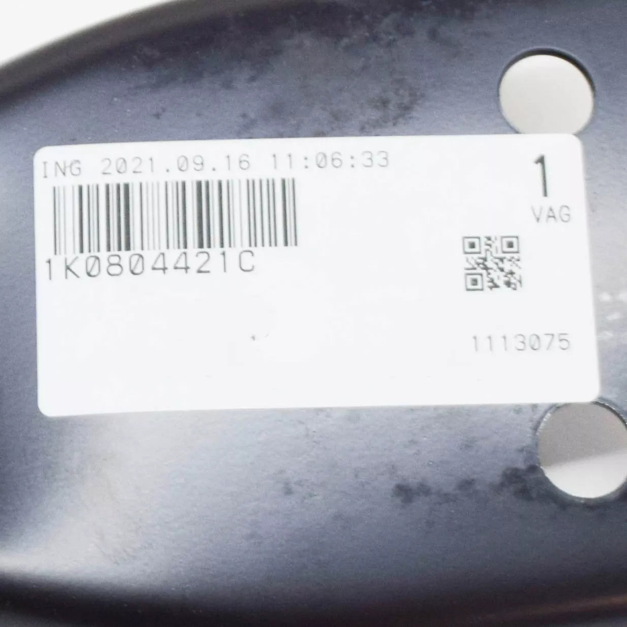 NEW AUDI A3 8P FRONT BOTTOM PLATE FRONT TUNNEL REINFORCEMENT 1K0804421C