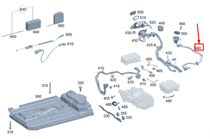 new mercedes-benz eqc charge socket wiring harness a2935408204 original