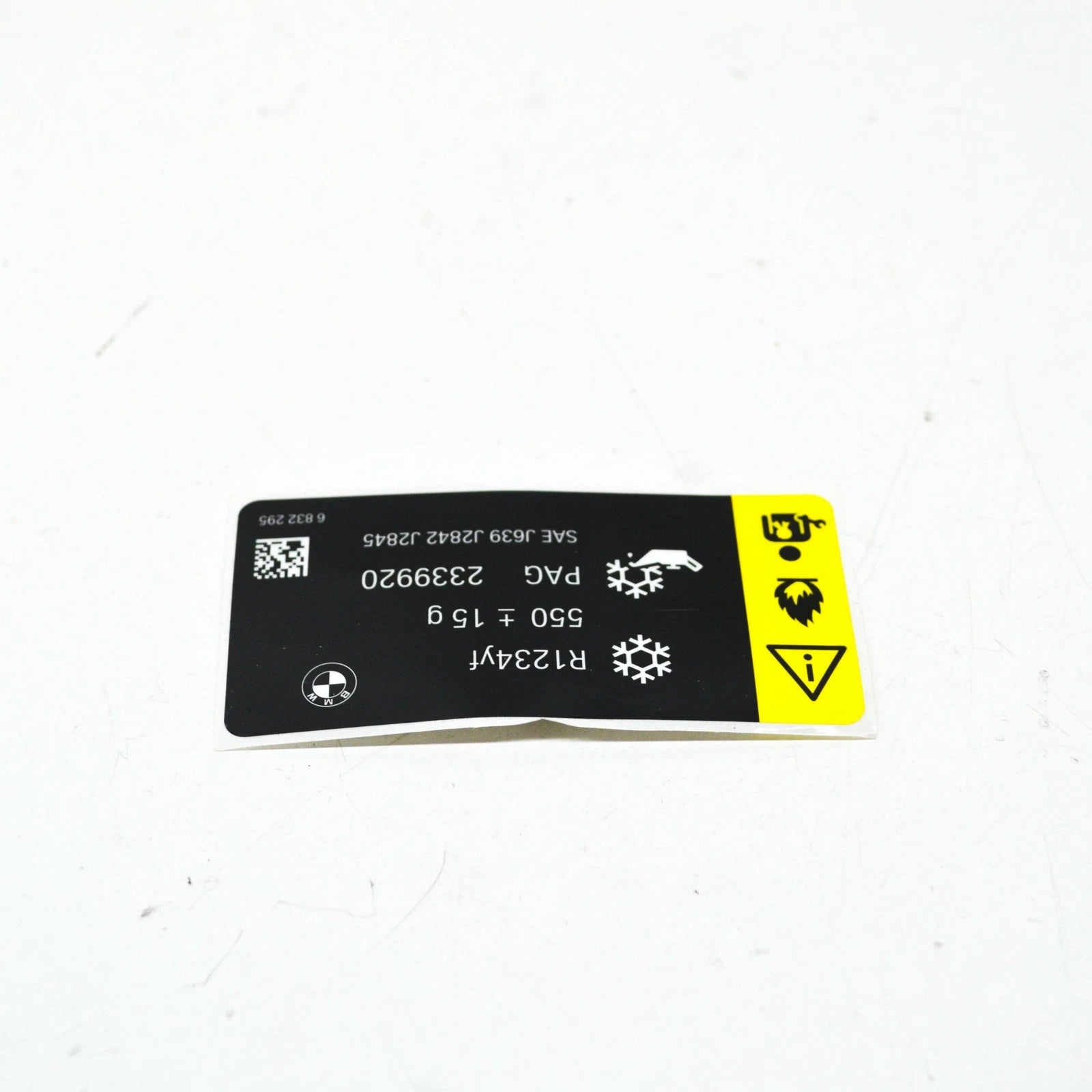 NEW BMW 3 TOURING G21 COOLANT LABEL 550/-10G 71236832295 ORIGINAL