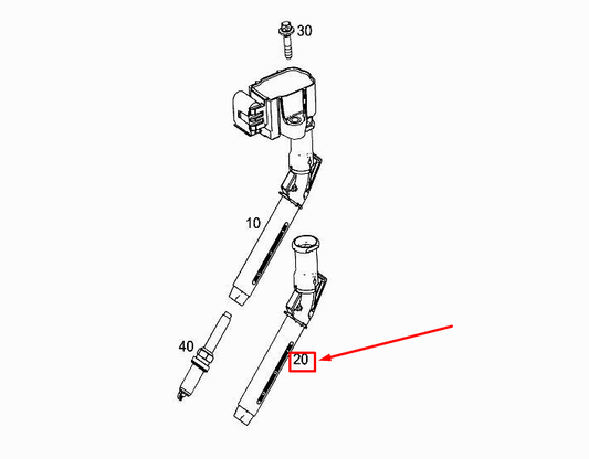 new mercedes-benz a w177 ignition coil connector a2821590042 original