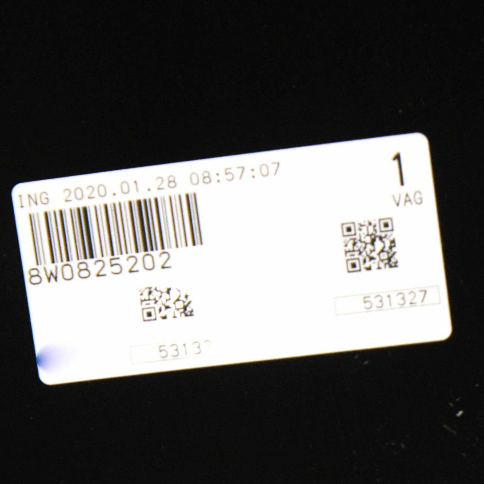 NEW AUDI A5 8W6 FRONT RIGHT FLOOR PAN SPLASH SHIELD 8W0825202 ORIGINAL