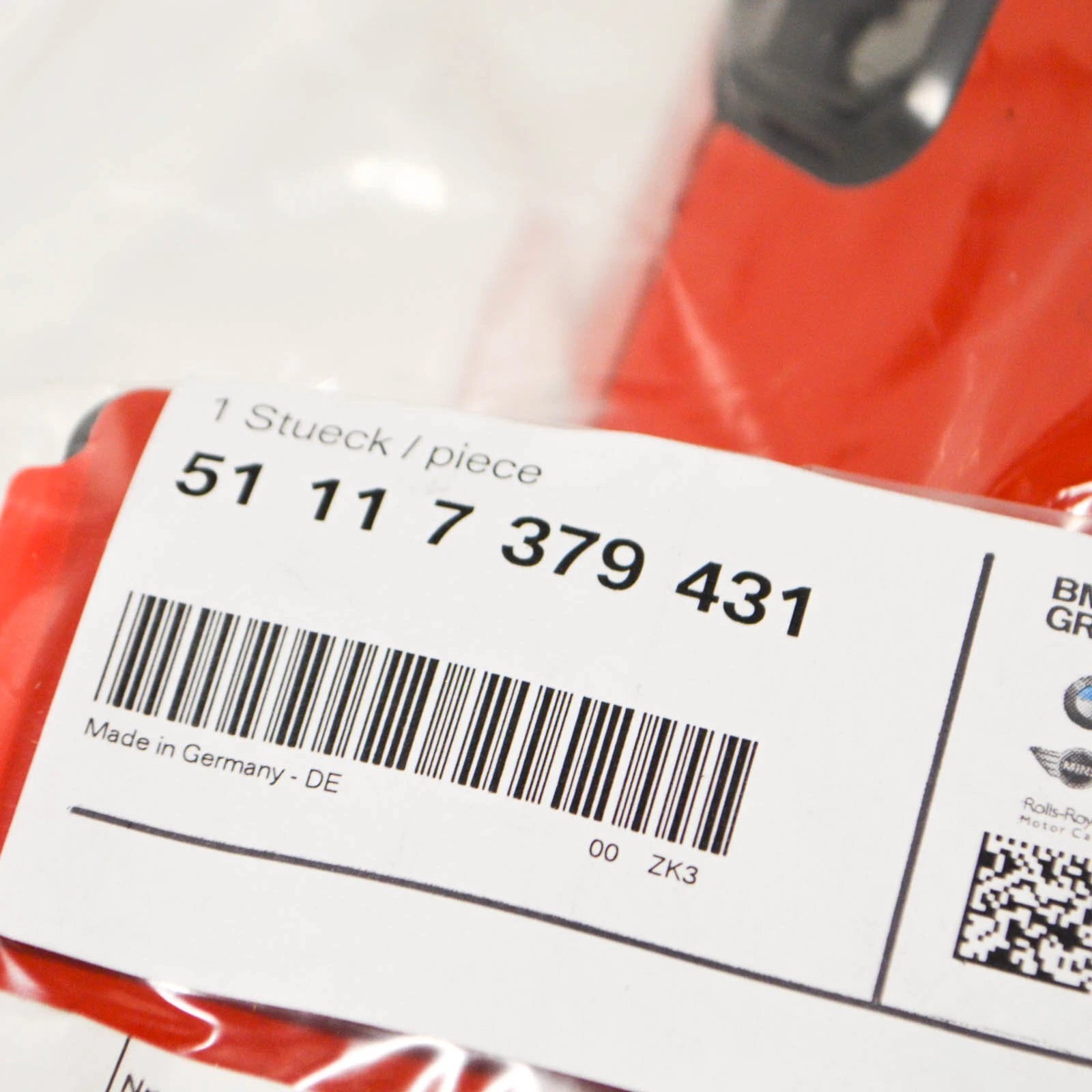 NEW BMW 3 GT F34 FRONT BUMPER HOLDER BRACKET REPAIR KIT 51117379431 ORIGINAL