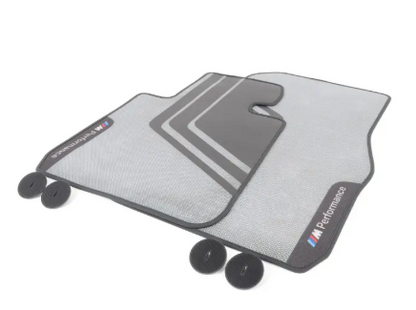 new bmw 1 f20 m front floor mats lhd 51472407299 original
