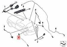 NEW BMW E89 CABRIO LEFT CONVERTIBLE TOP MICROSWITCH 7228585 54377228585 ORIGINAL