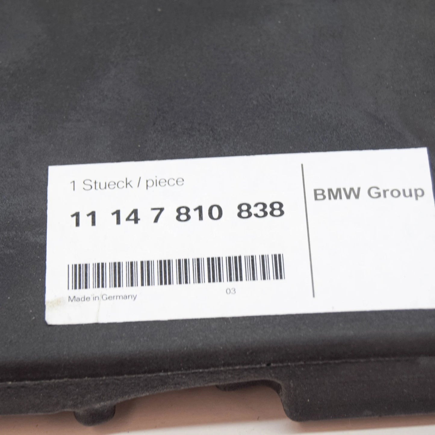 NEW BMW 3 TOURING F31 ENGINE ACOUSTIC COVER 11147810838 7810838 ORIGINAL