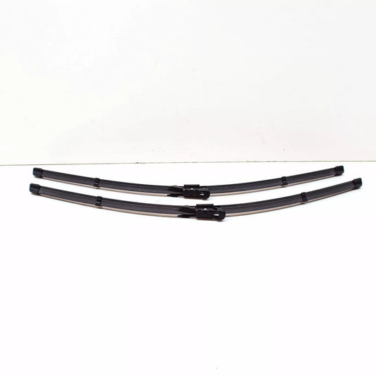 NEW AUDI Q7 4L FRONT AERODYNAMIC WIPER BLADES SET LHD 4L1998002