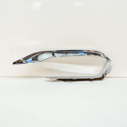 NEW BMW 4 COUPE F32 FRONT LEFT LUXURY LINE CHROME TRIM 51117432623 ORIGINAL