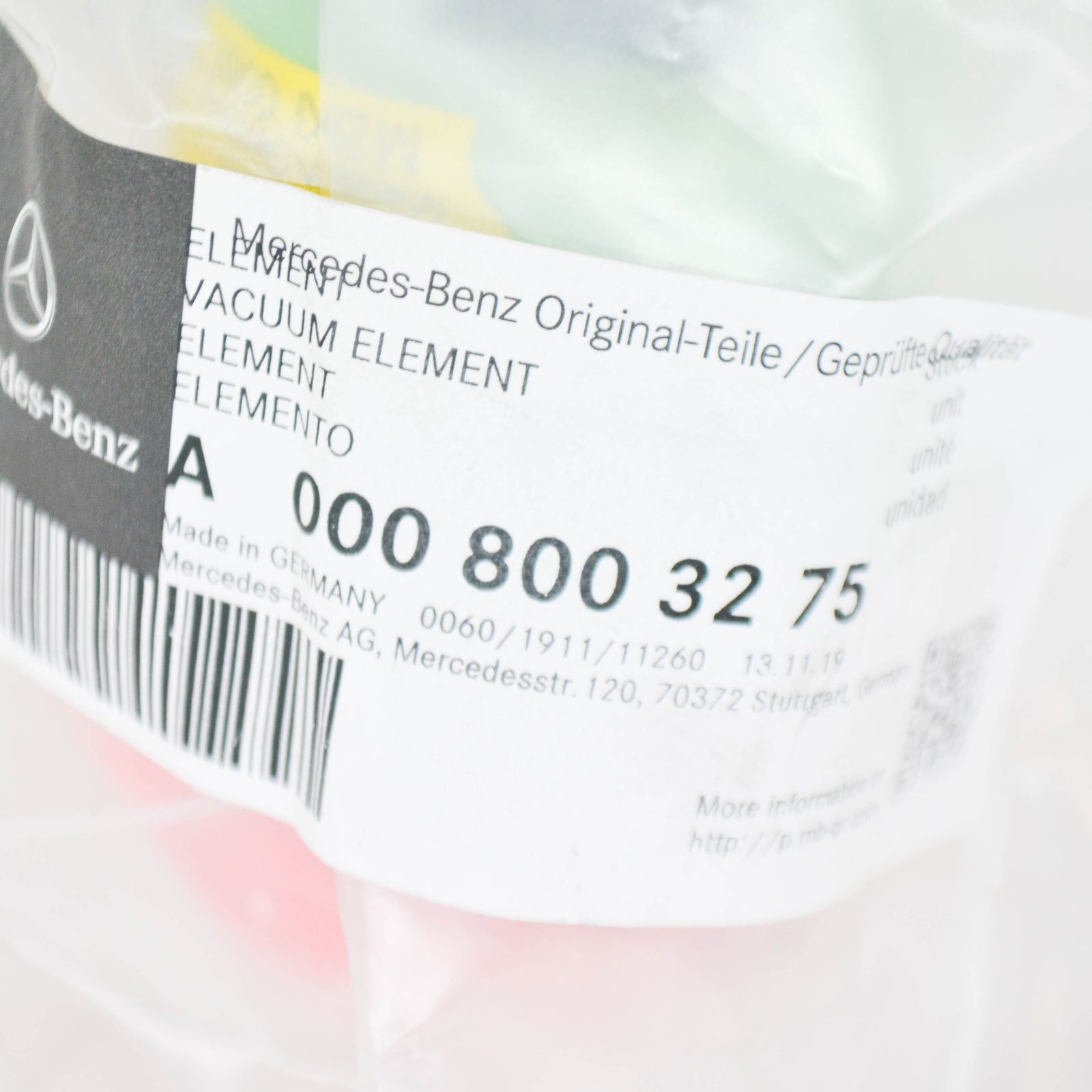 NEW MERCEDES-BENZ SL R107 DEFROSTER NOZZLE FLAP ELEMENT A0008003275 ORIGINAL