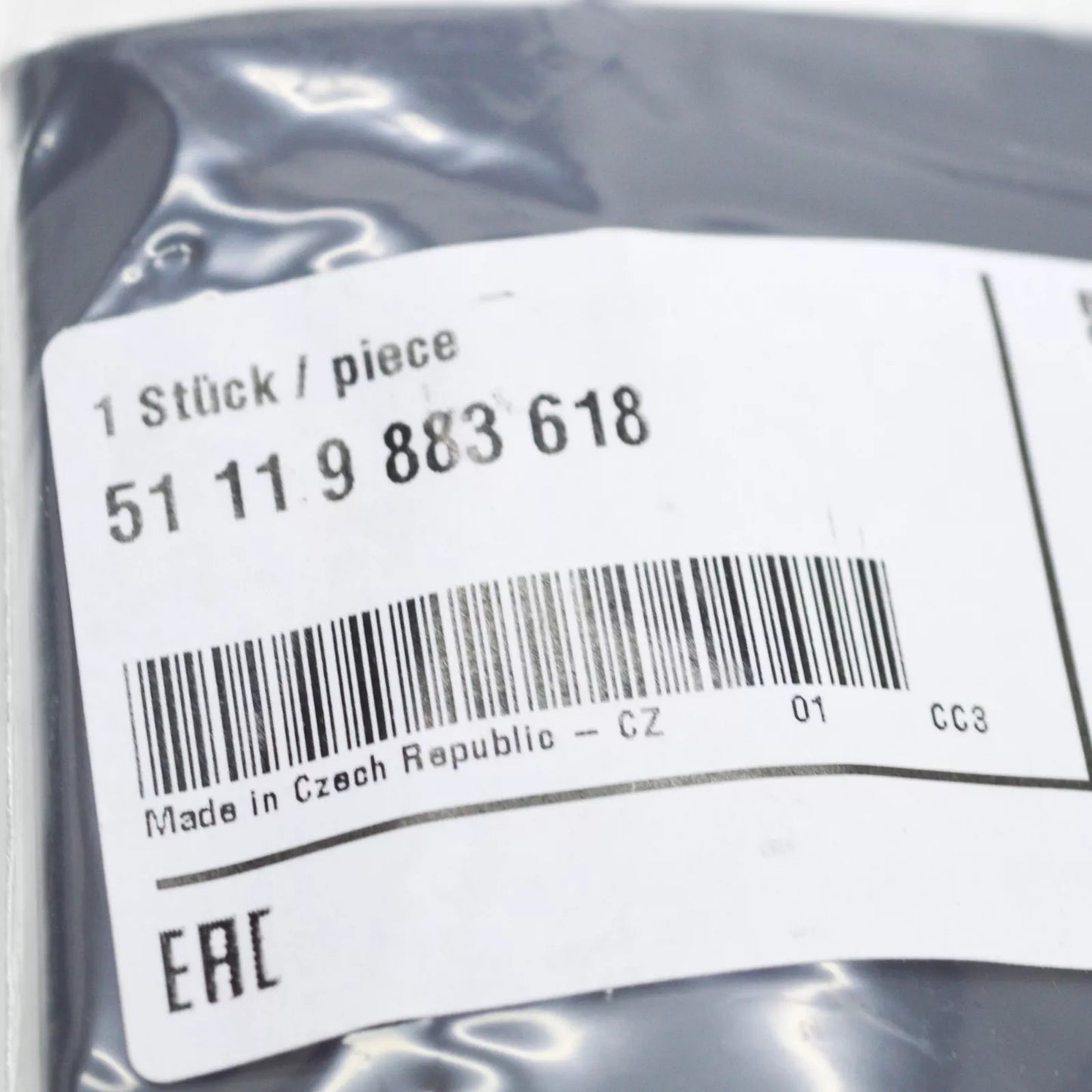 NEW BMW X1 F48 M FRONT BUMPER TOW EYE COVER 9883618 51119883618 ORIGINAL