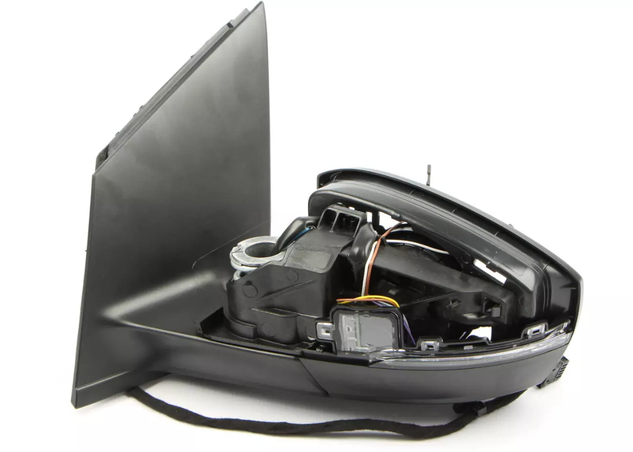 NEW VW POLO 6R MK5 FRONT LEFT DOOR MIRROR HOUSING LHD 6C1857507A9B9 ORIGINAL