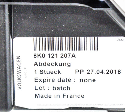 NEW AUDI A4 B 2.0 TDI 130KW ENGINE RADIATOR FAN BRACKET 8K0121207A ORIGINAL