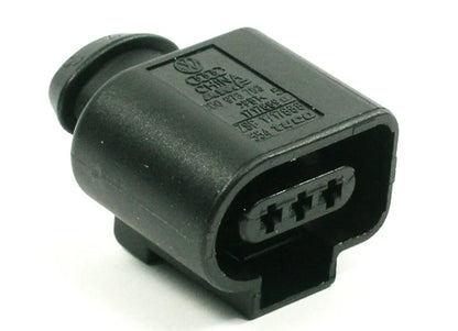 NEW AUDI A1 MK1 FLAT CONTACT HOUSING 3PIN 3D0973703 ORIGINAL