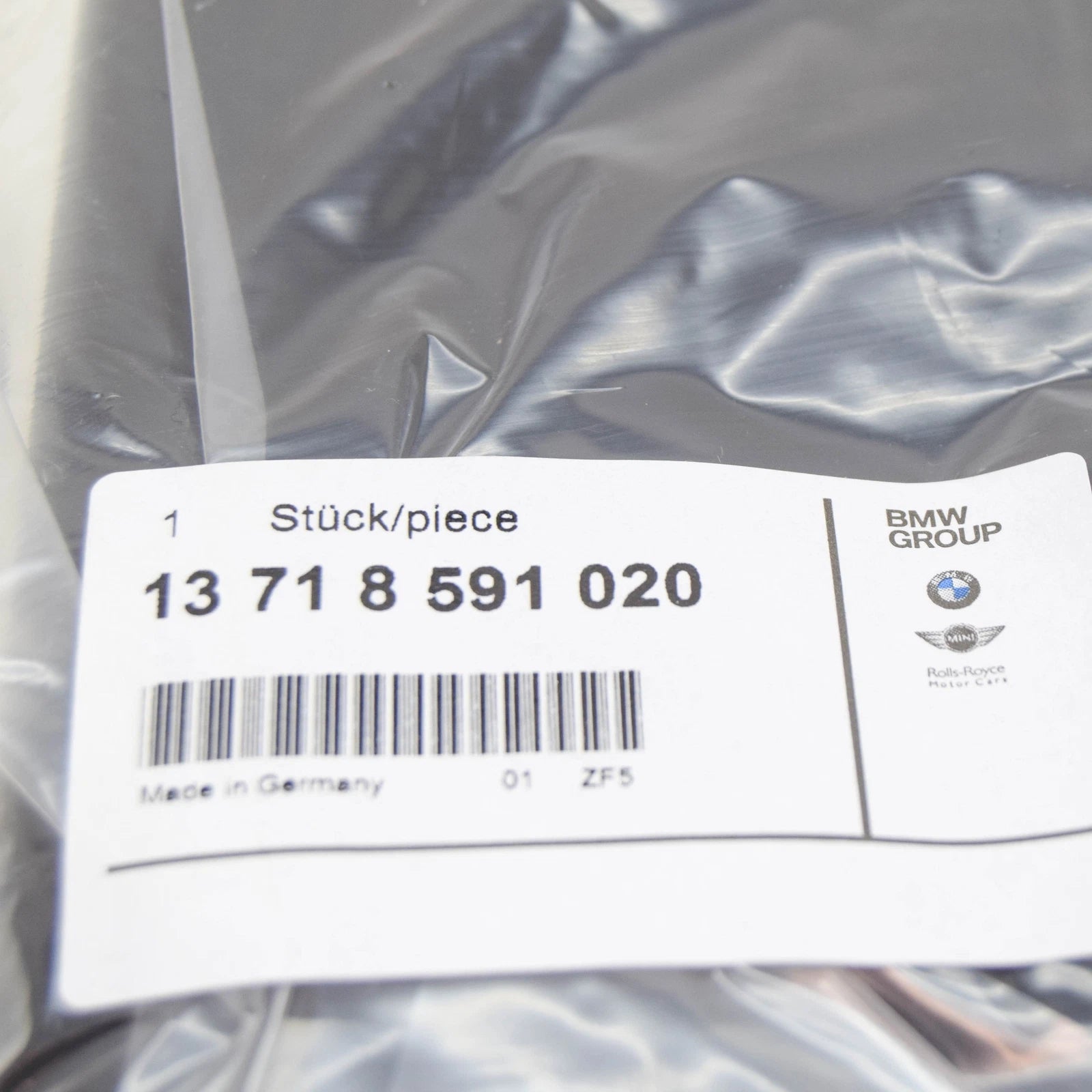 NEW BMW 5 F10 AIR INTAKE CHANEL 13718591020 8591020 ORIGINAL