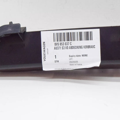 NEW AUDI A3 SPORTBACK 8V FRONT RADIATOR GRILLE COVER 8V5853037C ORIGINAL