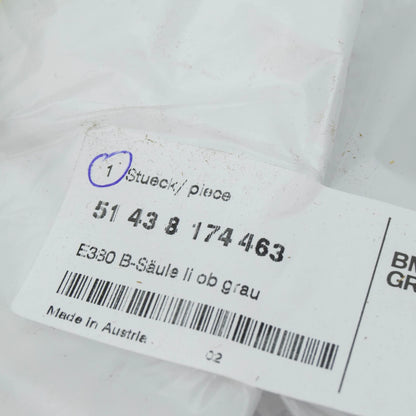 NEW BMW 7 E38 INTERIOR LEFT B-PILLAR COVER 8174463 51438174463 ORIGINAL