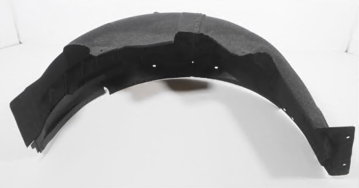 new vw caddy sb mk4 rear right arch liner 2k4810970b original