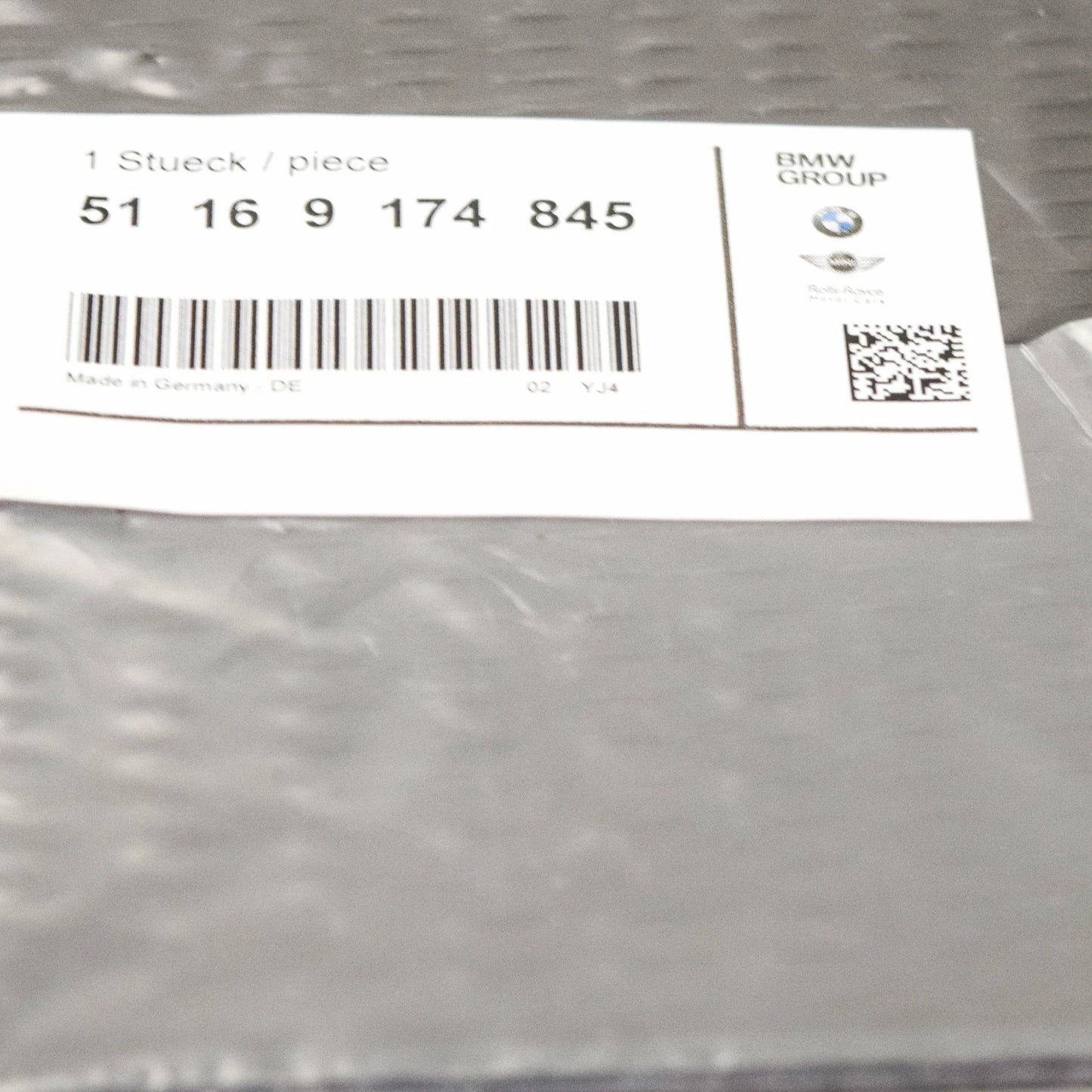 NEW BMW Z4 E89 MAT INSERT STORAGE CENTRE CONSOLE 51169174845 ORIGINAL