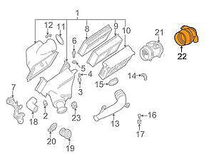 new bmw 5 e39 3.0i 170kw air intake rubber hose 13547505838 original