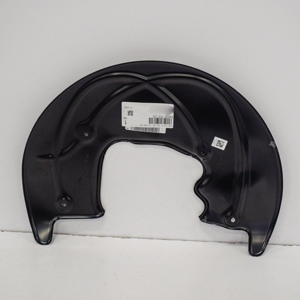 NEW AUDI Q7 4M FRONT RIGHT PLATE DUST SPLASH SHIELD 8W0615312D ORIGINAL