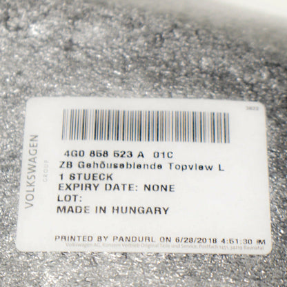 NEW AUDI A6 4G C7 FRONT LEFT DOOR MIRROR HOUSING TRIM 4G0858523A01C ORIGINAL