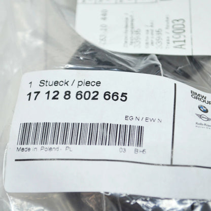 NEW BMW 7 G11 G12 RIGHT WATER COOLANT RADIATOR HOSE 17128602665 ORIGINAL