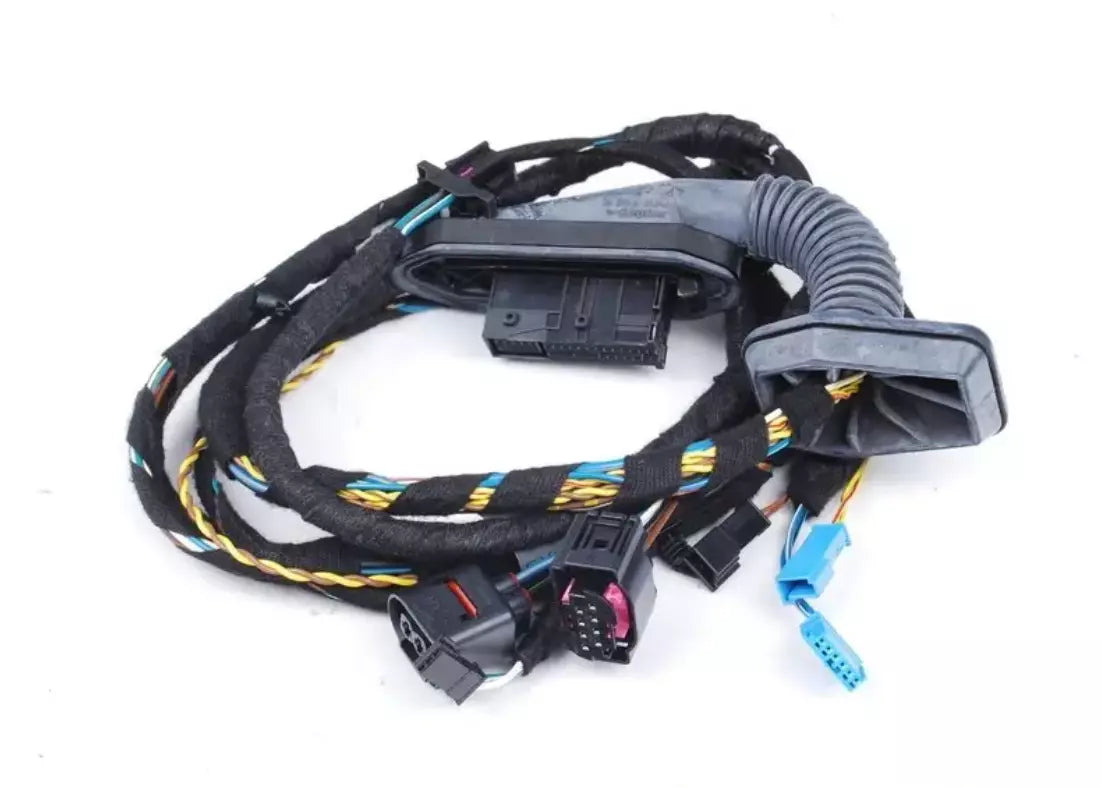 NEW BMW 3 E46 FRONT LEFT DOOR WIRING HARNESS 61126913076 6913076 ORIGINAL