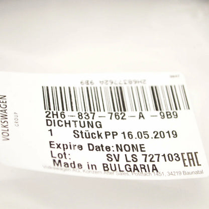 NEW VOLKSWAGEN AMAROK MK1 RIGHT UPPER OUTER DOOR SEAL 2H6837762B9B9