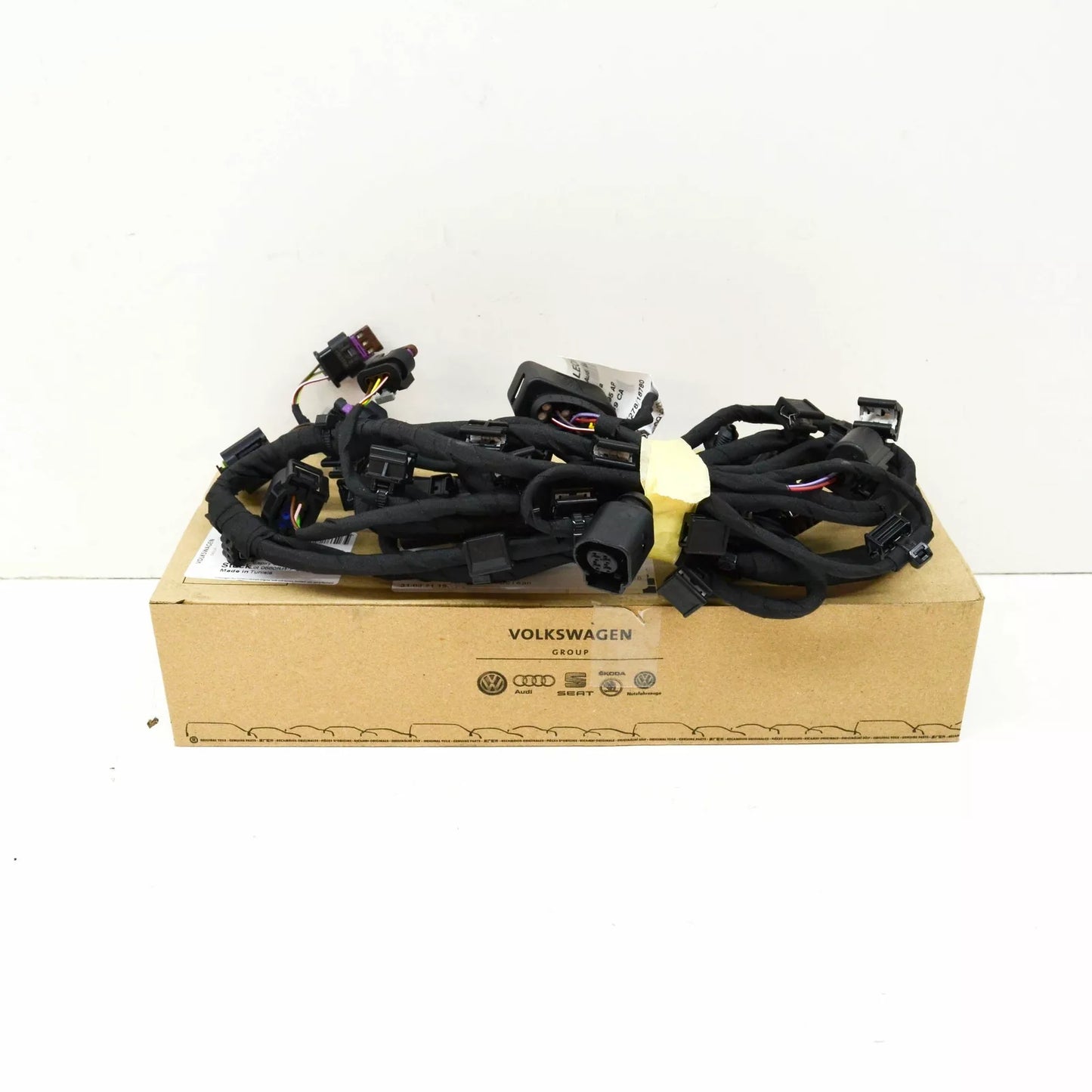 NEW AUDI A8 S8 QUATTRO 4H FRONT BUMPER PDC AID WIRING LOOM 4H0971095AP ORIGINAL