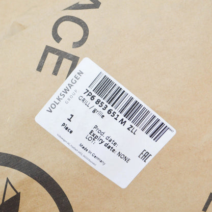 NEW VOLKSWAGEN TOUAREG 7P MK2 RADIATOR GRILLE 7P6853651MZLL ORIGINAL