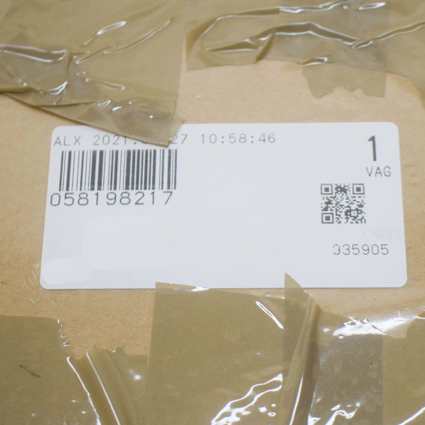 NEW AUDI A3 8L CAM CHAIN TENSIONER GASKET SET 058198217 ORIGINAL