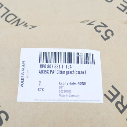 NEW AUDI A3 8P7 FRONT BUMPER LEFT SIDE LOWER GRILLE 8P0807681TT94