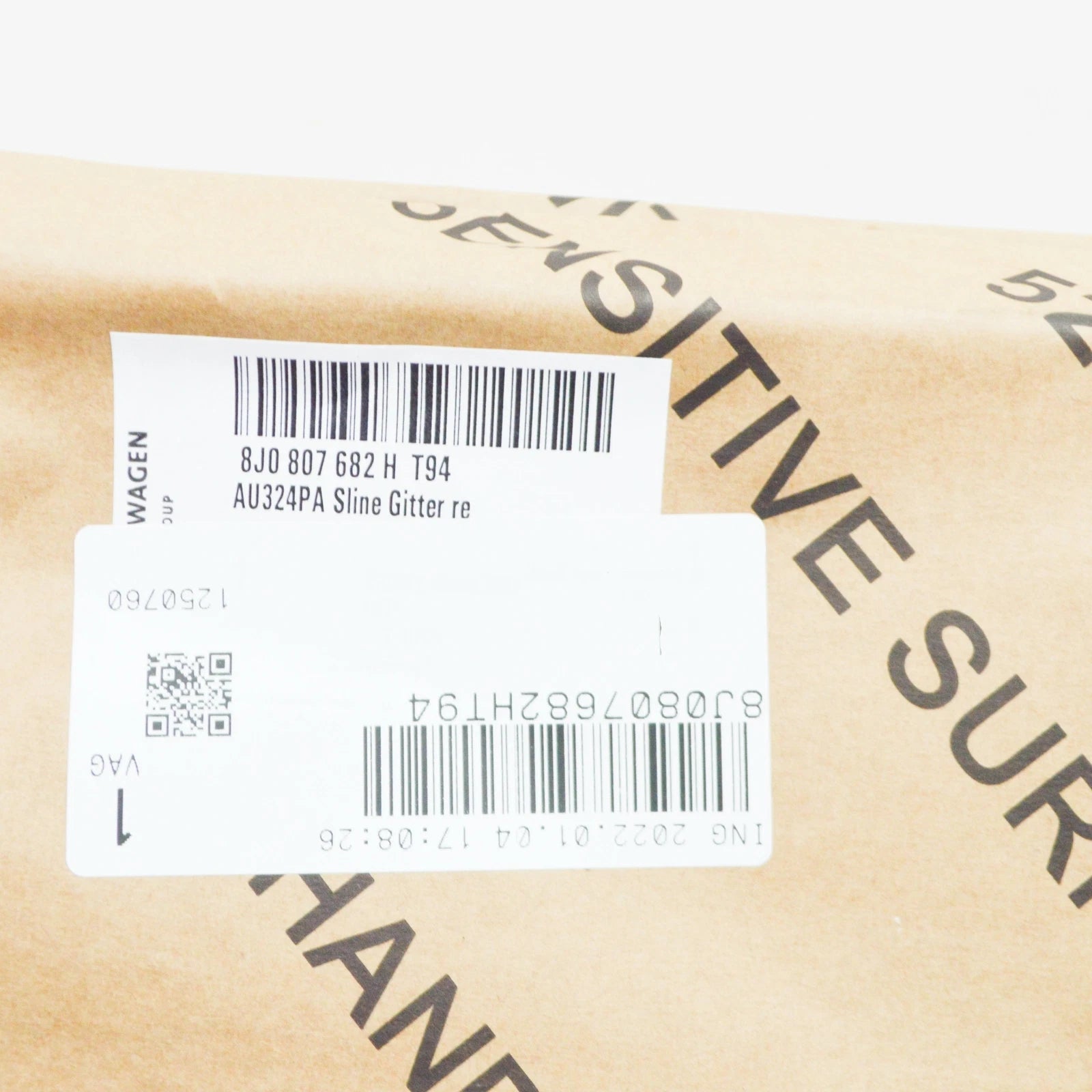 NEW AUDI TT 8J FRONT BUMPER RIGHT AIR GUIDE GRILLE 8J0807682HT94 ORIGINAL