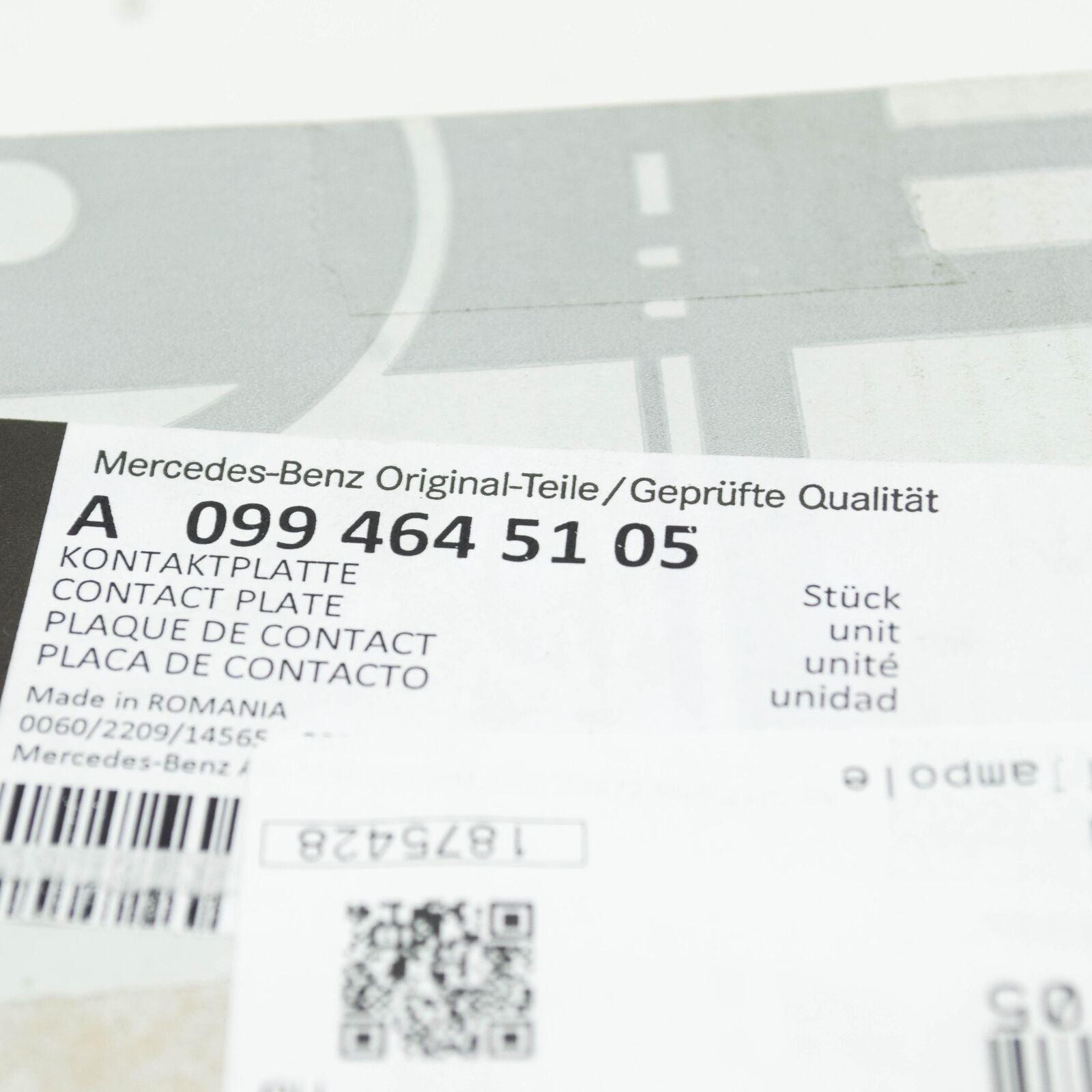 NEW MERCEDES-BENZ S W222 STEERING WHEEL CONTACT PLATE A0994645105 ORIGINAL