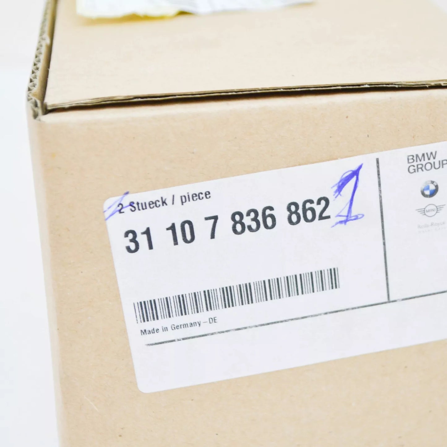 NEW BMW Z4 COUPE E86 FRONT LEFT CONTROL ARM RETAINER 7836862 31107836862