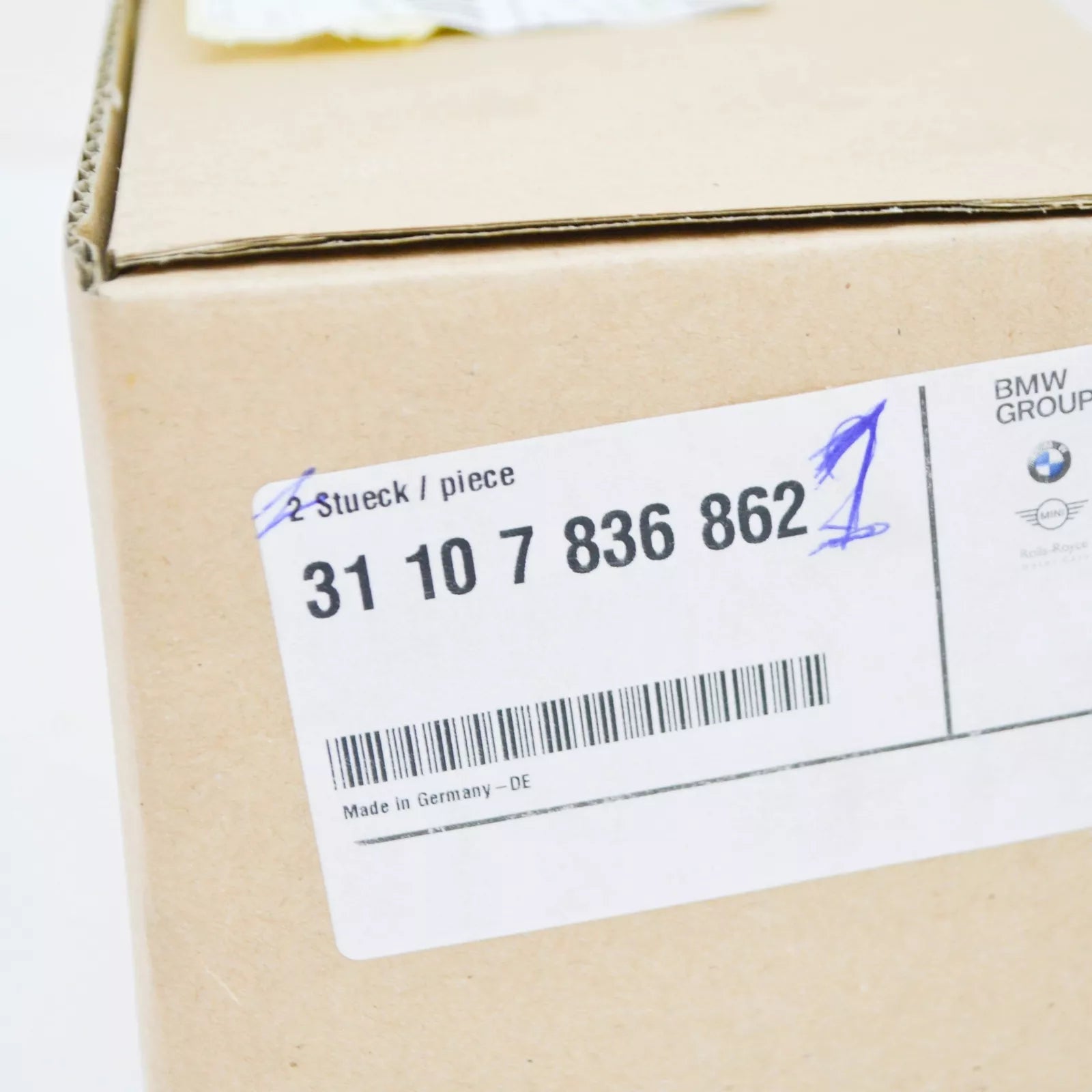 NEW BMW Z4 COUPE E86 FRONT LEFT CONTROL ARM RETAINER 7836862 31107836862