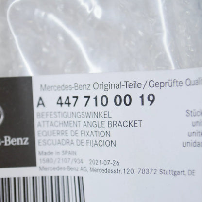 NEW MERCEDES BENZ VITO W447 UPPER PARTITION PANEL BRACKET A4477100019 ORIGINAL