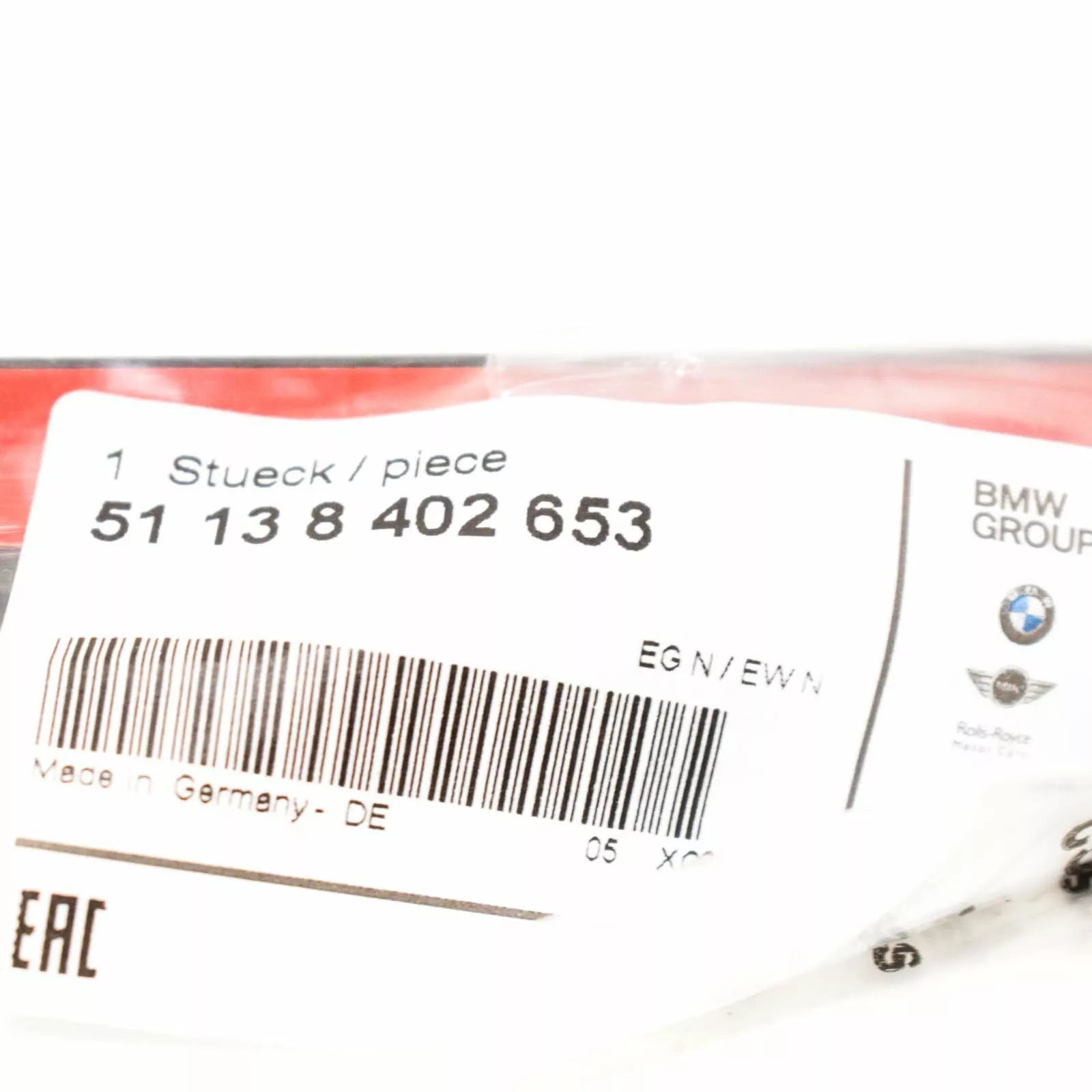 NEW BMW X5 E53 REAR LEFT DOOR MOLDING TRIM 51138402653 8402653 ORIGINAL