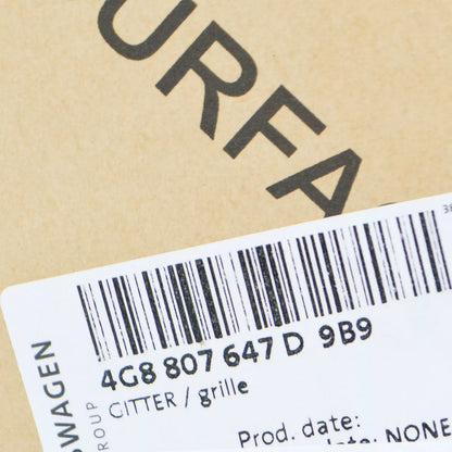 NEW AUDI A7 SPORTBACK 4G8 FRONT BUMPER LEFT GRILLE 4G8807647D9B9