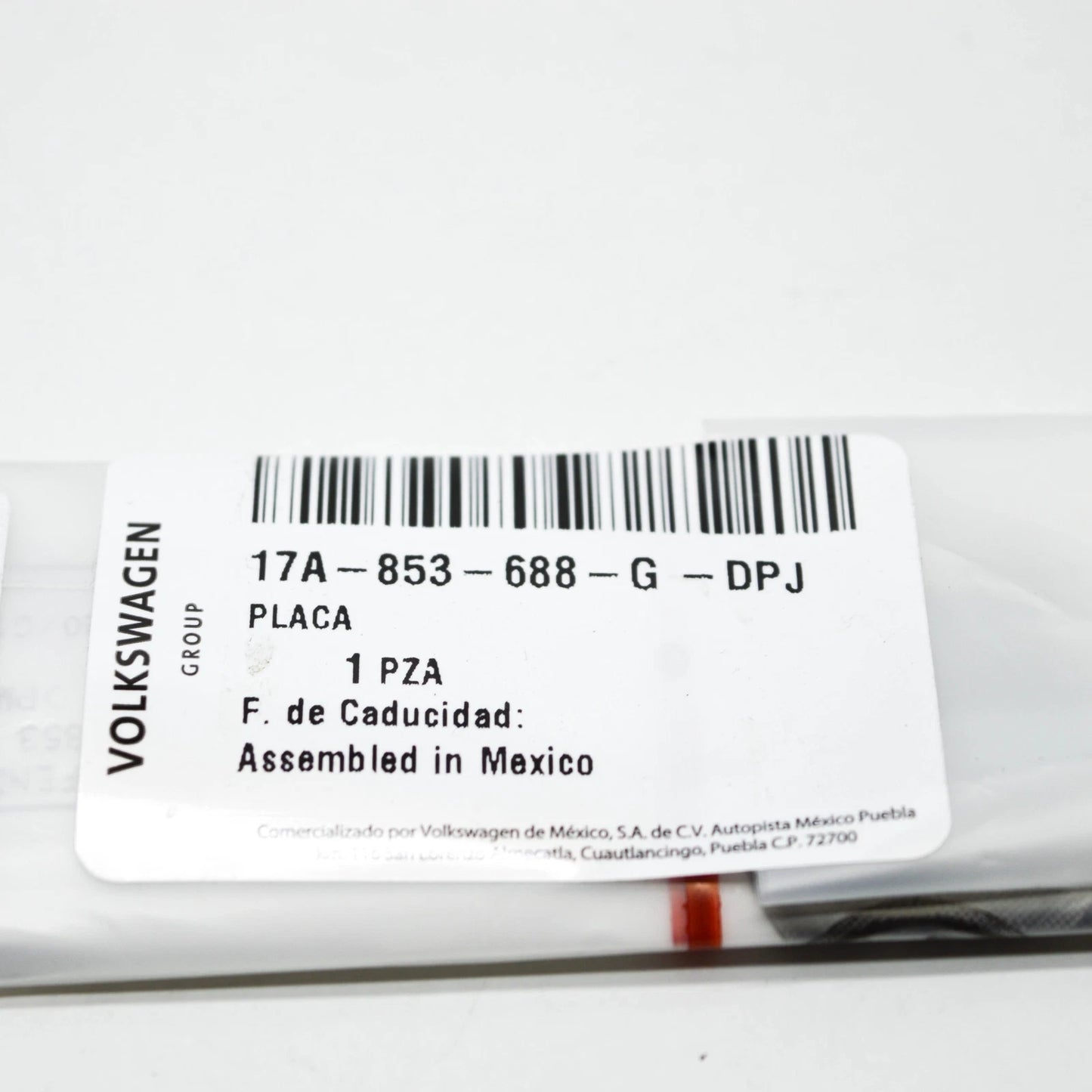 NEW VW JETTA MK7 WING RIGHT MANUFACTURER BADGE R-LINE 17A853688GDPJ