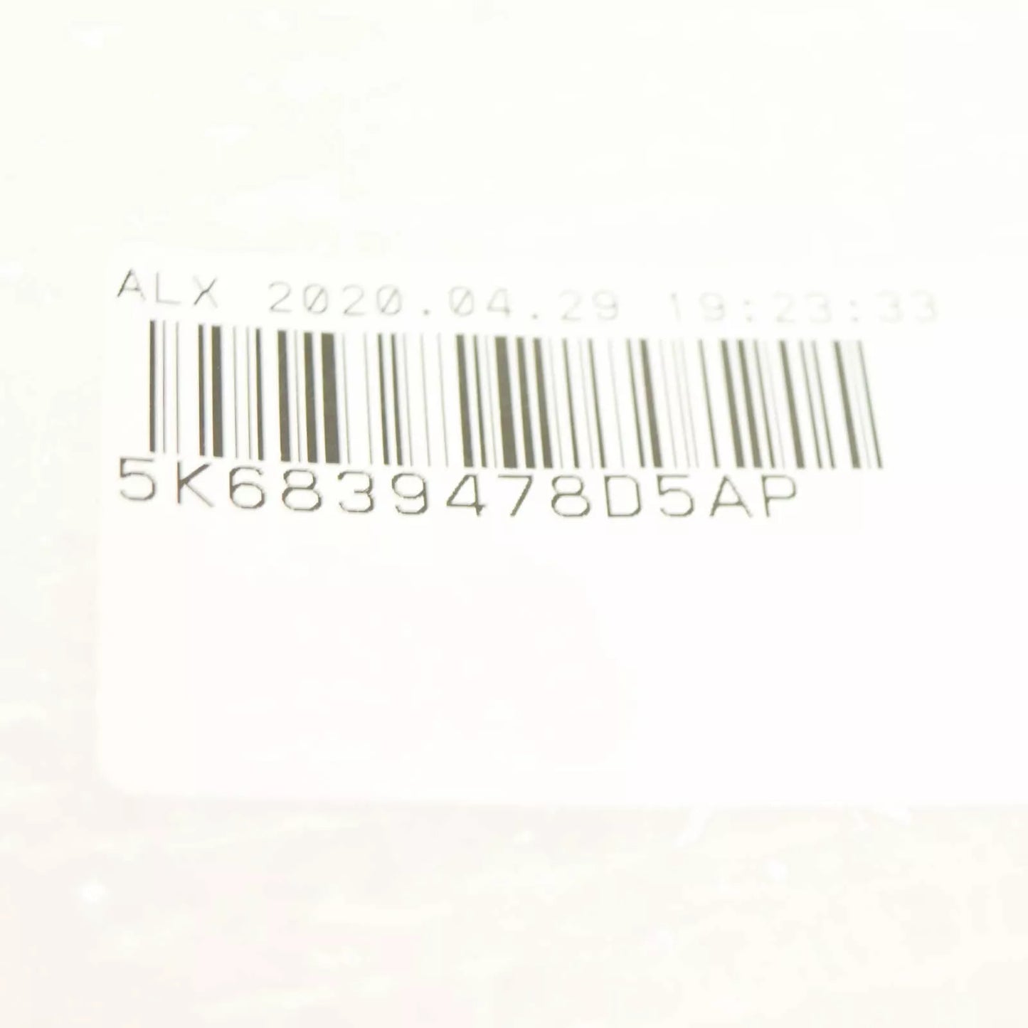 NEW VW GOLF MK6 REAR RIGHT OUTER WINDOW APERTURE SEAL 5K6839478D5AP