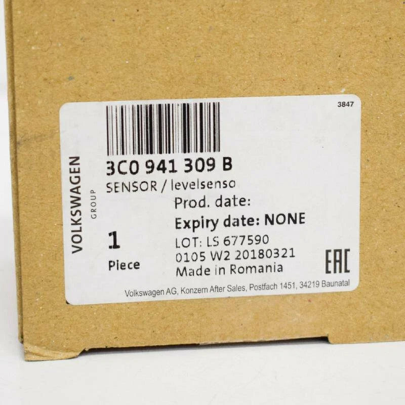NEW AUDI Q3 8U REAR LEFT LEVEL SENSOR WITH POLES 3C0941309B ORIGINAL