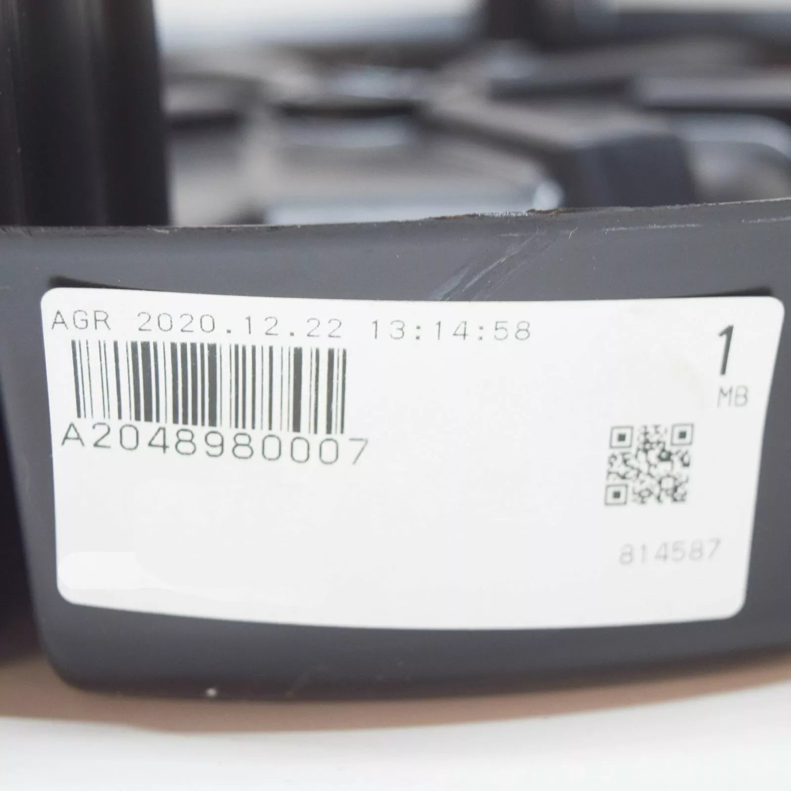 NEW MERCEDES-BENZ C W204 SPARE WHEEL BRACKET SHELL A2048980007 ORIGINAL