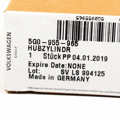 NEW VOLKSWAGEN GOLF MK7 LEFT HEADLIGHT WASHER CYLINDER W/JET 5G0955965